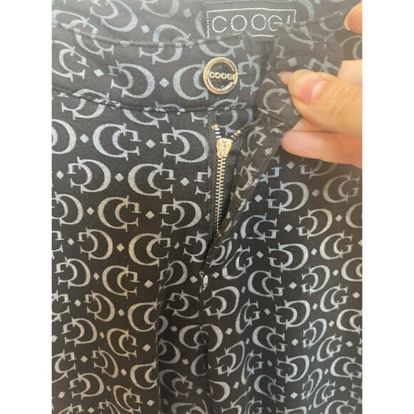 Vintage Y2K Coogi Womens Logo Pants Size 11 12 Preppy Grunge Streetwear Juniors - Picture 7 of 16